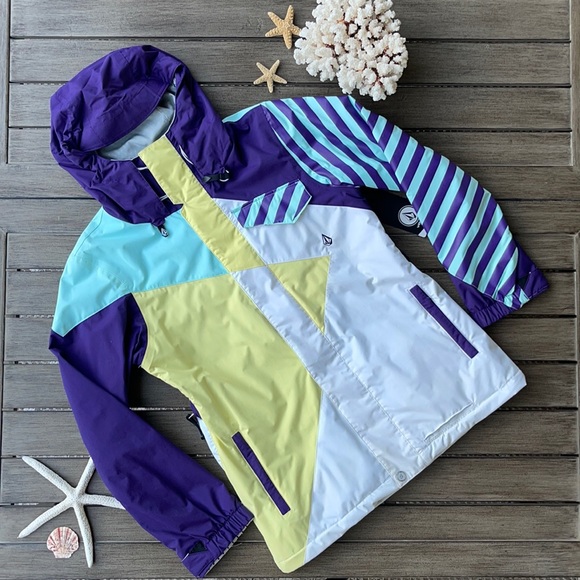 🌴🔆VOLCOM- SNOWBOARDING SKI WINTER JACKET🔆🌴 - Picture 2 of 15